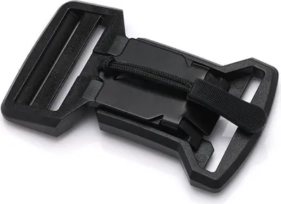 Obrázek produktu pro INF Taktická funkční přezka na opasek 01# Černá, vnitřní průměr 3,8 cm