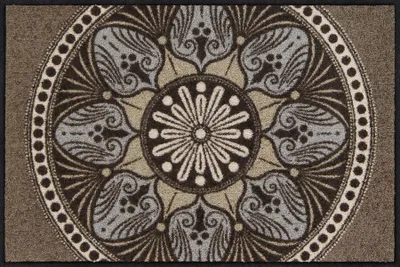 Produktbild von Salonloewe YARA taupe Fußmatte Wohnmatte 50 x 75 cm