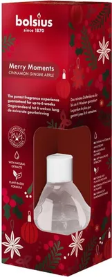 Image de Diffuseur Bolsius True Glow, 60ml, pomme/cannelle
