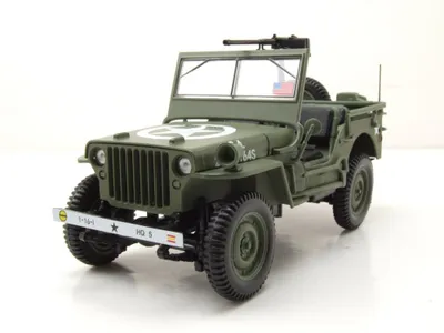 Produktbild von NOREV 1:18 Jeep Army 1944 D-Day 189016