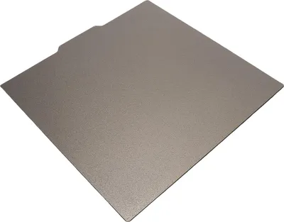 Obrázok produktu pre 330x310mm 3D tlačové lôžko pre tlačiareň Obojstranná matná PEI textúrovaná flexibilná 3D tlačová doska pre MEGA X