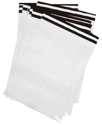 Zdjęcie produktu dla Foliopaki kurierskie foliopak koperty foliowe 190x250 100 szt białe LDPE samoklejące do wysyłki