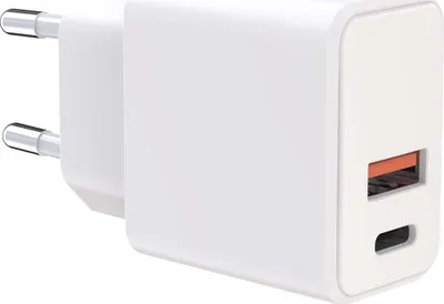 Image de CS (18+20W) USB A+C PD Blanc