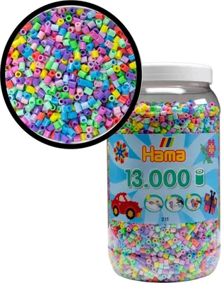 Produktbild von JBM 211-50, Bastelset für Kinder, 5 Jahr(e), PVC, Mehrfarbig, 13000 Stück(e)