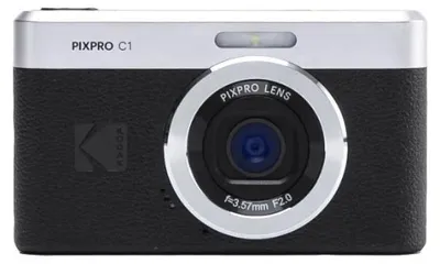 Produktbild von Kodak PIXPRO C1, 13 MP, 4160 x 3120 Pixel, 1/3", CMOS, Full HD, Schwarz