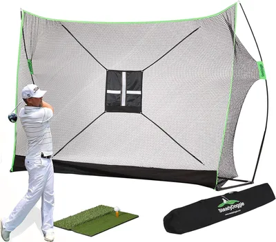 Obrázok produktu pre Tréningová golfová sieť SteadyDoggie s umelým trávnikom a bagom