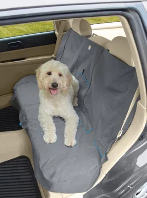 Produktbild von Kurgo Heather Bench Seat Cover Schutzabdeckung grau