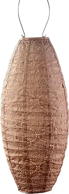 Produktbild von LUMIZ Gartenbeleuchtung - Außenleuchten - Bazaar Langes Oval - Solarlamp - 20cm - Rosa