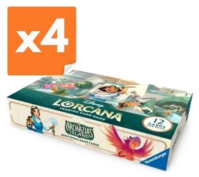 Zdjęcie produktu dla Disney Lorcana Set07 zestaw 4 pudełek boosterów (4x24 boostery)