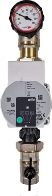 Produktbild von Wilo Para 25/6-43/SC BL180  mit Kugelhähnen