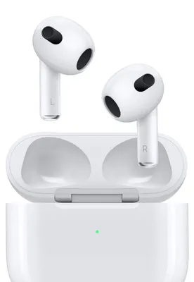 Obrázek produktu pro Apple AirPods (3rd generation) AirPods, Bezdrátový, Hovory/hudba, Sluchátka s mikrofonem, Bílá