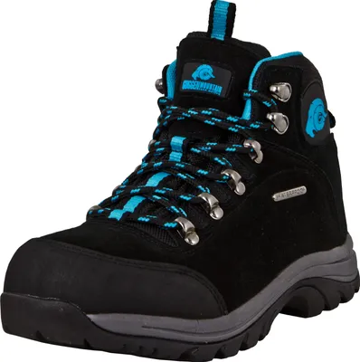 Produktbild von GUGGEN MOUNTAIN M014 Damen Trekking-& Wanderstiefel Outdoorschuhe wasserdicht mit Membran und Wildleder Farbe Blau EU 41