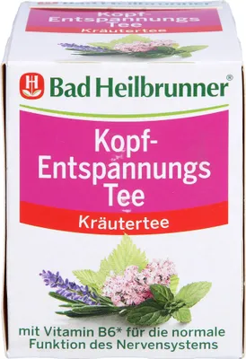 Obrázek produktu pro Bad Heilbrunner Head Relaxation Tea Filter Bag 8 ks