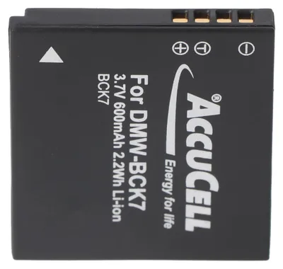 Productafbeelding van Accu compatibel met Panasonic DMW-BCK7, ACD-341, DMW-BCK7GK, NCA-YN101G, SDBCK7, DMW-BCK7, DMW-BCK7PP, NCA-YN101H, DMW-BCK7E, N