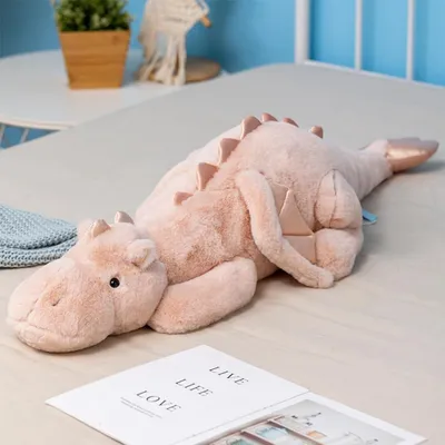 Image de Peluche lestée 4,5 kg - Dragon en peluche - Jouet confortable