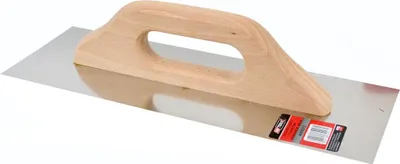 Produktbild von AWTOOLS Metallkelle, 680 mm, Holzgriff