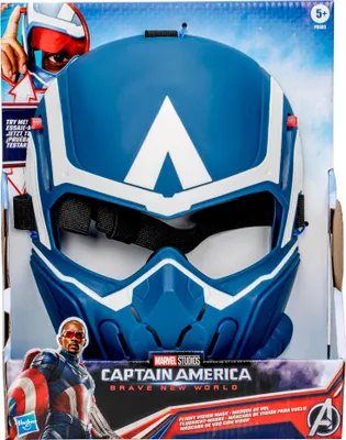Produktbild von Marvel Captain America Brave New World Flight Vision Mask, Kind, Gesichtsmaske, 5 Jahr(e), Film