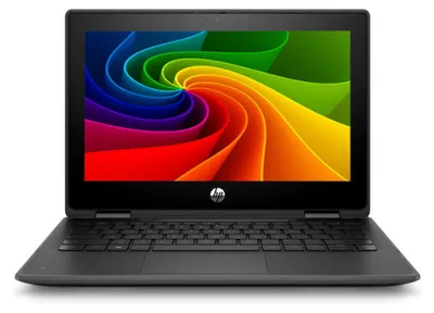 Produktbild von Business Laptop Notebook HP ProBook X360 11 Fortis G9 Pentium N6000 8GB 128GB SSD 1366x768 Touchscreen Windows 11 (Black)