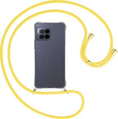 Produktbild von Handykette Backcover-Schutzhülle mit Band (Metall goldfarben) für T-Mobile REVVL 7 Pro 5G / T Phone 2 Pro 5G - gelb