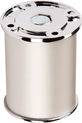 A single furniture leg is shown against a white background.