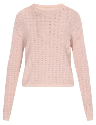 Image de Pull pour femme EVER - Rose pâle, XS/S