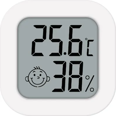 Produktbild von Mini-Raumthermometer Feuchtigkeitsmesser Digitales LCD-Temperaturmessgerät Feuchtigkeitsmesser Temperaturmesser Thermometer Raumhygrometer