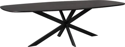 Produktbild von Starfurn – Esstisch Ferris aus Eiche | Dänisches Oval 280 cm | Schwarz