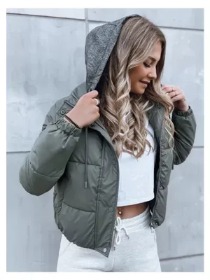 Productafbeelding van Dstreet dameswinterjas Khaleesi, donkergrijs, maat XL