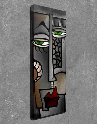 Obrázek produktu pro Wallity, PC069- SYM3220, Barevné, Výtisky na plátno, 30 x 80 cm, 100% plátno