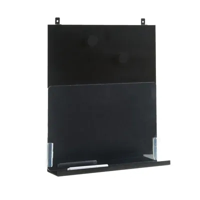 Produktbild von Millex Magnetplatine mit Ablage Akustikpaneel 30 x 7 x 36,5 cm Schwarz