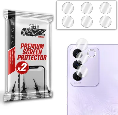 Image de Verre de protection pour appareil photo GrizzGlass HybridGlass pour Vivo S16e
