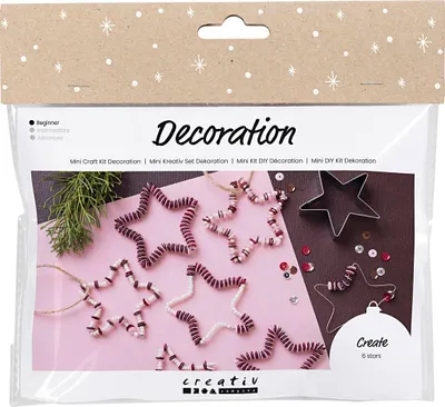 Obrázok produktu pre Creativ Company 977709, Detská remeselná súprava, Červená, Biela