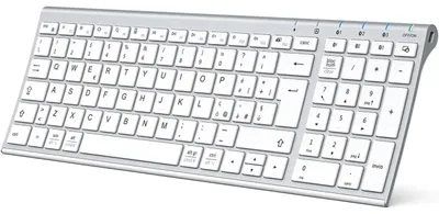Immagine prodotto di iClever tastiera Bluetooth 5.1 multi dispositivo numerica ergonomica