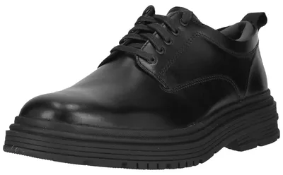 Produktbild von CLARKS Schnürschuhe Badbury Lace mit markanter Sohle 1216 Black Leather 41