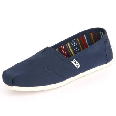 Produktbild von Toms Alpargatas Navy Canvas - Blau, 5