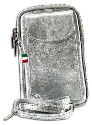 Immagine prodotto di Florence borsa a tracolla in pelle argento OTF827J