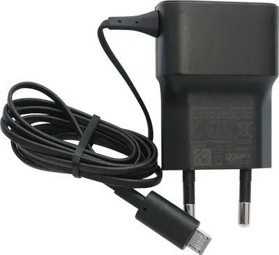 Produktbild von Nokia AC-18E EU Ladegerät mit Micro USB Kabel schwarz Bulk