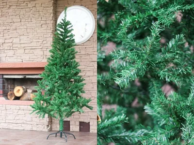 Produktbild von Weihnachtsbaum Christbaum Künstlicher  Tannenbaum 150 cm Kunstbaum Ständer