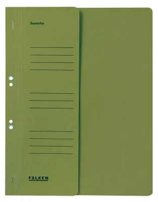 Zdjęcie produktu dla FALKEN 80000490 50er Ösenhefter grün DIN A4