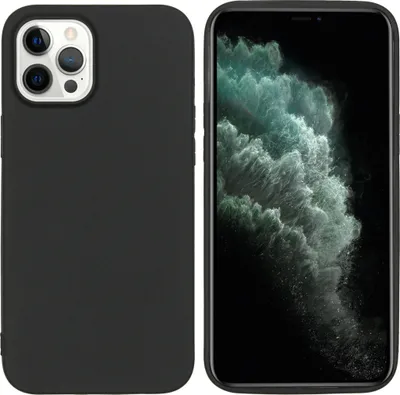 Produktbild von imoshion TPU Color Cover iPhone 12 Pro Max - Schwarz