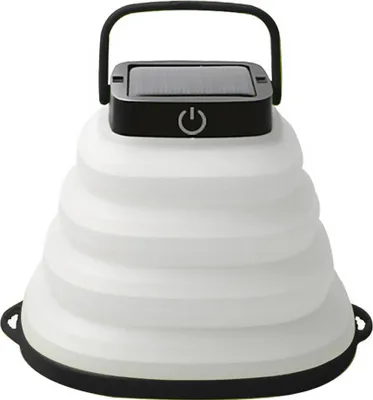 Produktbild von Tragbare, zusammenklappbare Solar-Campinglaterne, wasserdicht, USB-aufladbar, Hängelampe,style2,black