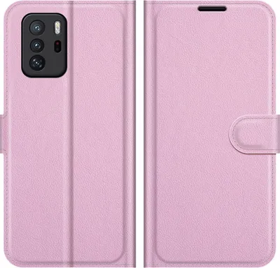 Produktbild von Mobigear Classic  POCO X3 GT Hülle Klapphülle Geldbörse - Pink
