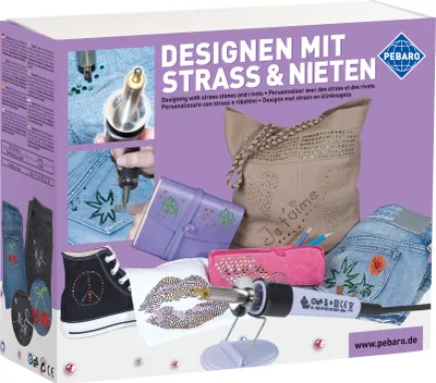 Zdjęcie produktu dla Zestaw rzemieślniczy Pebaro Design z dżetami i ćwiekami, 0259