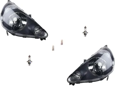 Obrázok produktu pre Johns, Halogénové svetlomety vhodné pre Honda Jazz GD Set w. bulbs left right