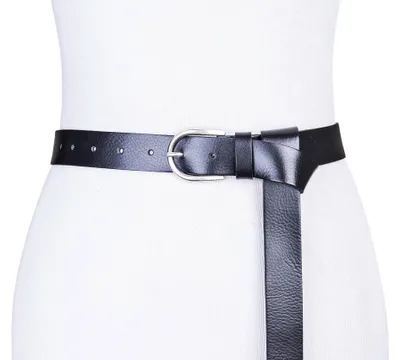 Produktbild von 30 mm Ledergürtel 0790 schwarz Größe 75