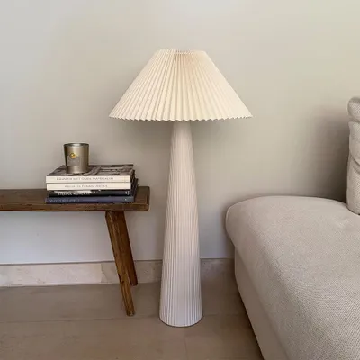 Image de Lampadaire Milton & Oldbrook Sliema Blanc