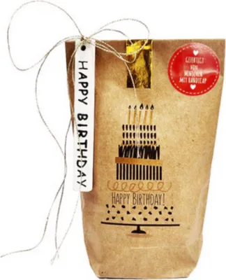 Produktbild von Happy Birthday Wundertüte mit Luftballon