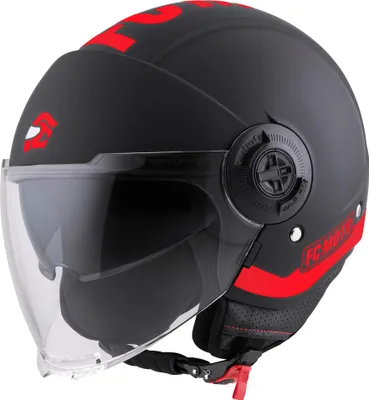 Immagine prodotto di Casco jet FC-Moto Ralgo, nero/rosso, XS