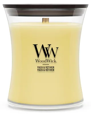 Produktbild von WoodWick Yuzu & Vetiver, Zylinder, Gelb, Yuzu, Vetiver, 1 Stück(e)