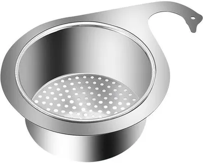 Image de Robinet de cuisine à filtre suspendu argenté Gootsteinezug